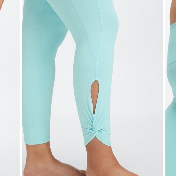 Fabletics Yitty Plus Size Oasis PureLuxe High-Waisted Twist 7/8 Legging 4X - Picture 3 of 7